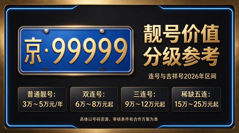闲置京牌照出租服务展示